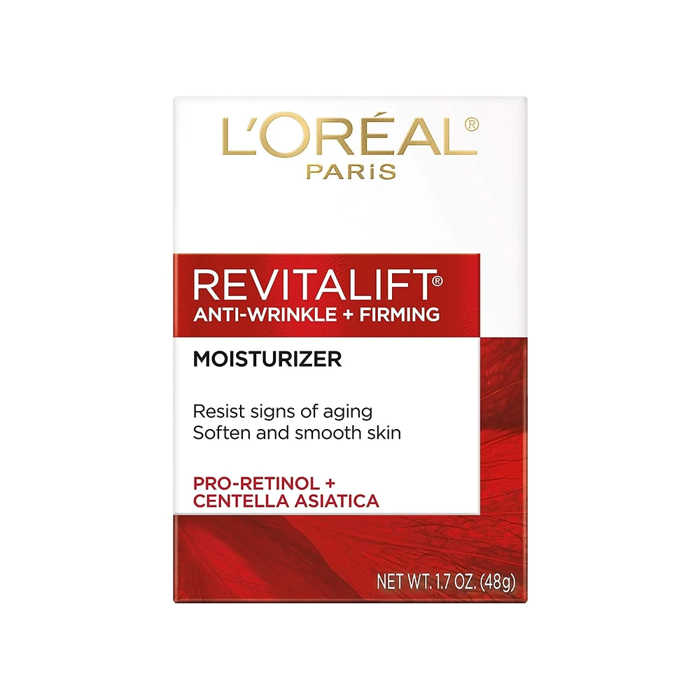 L’Oréal Revitalift Face & Neck Anti‑Wrinkle & Firming Moisturizer Day - 48g