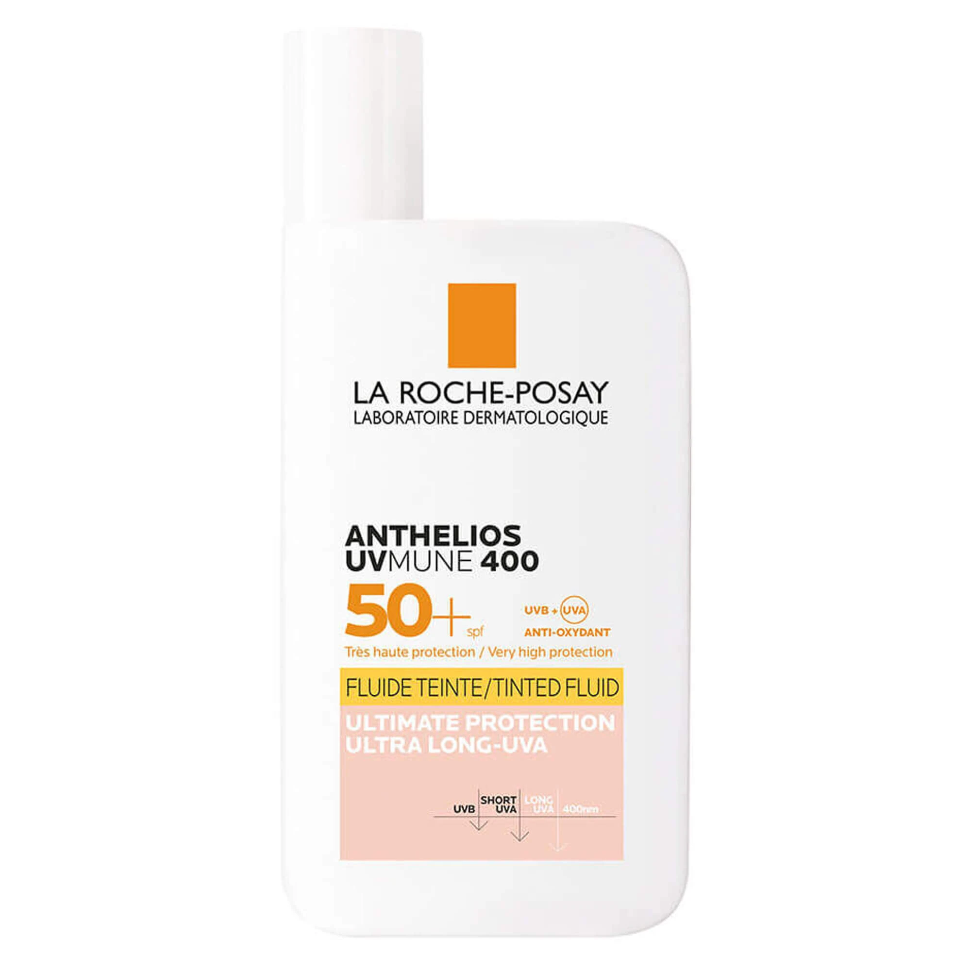 La Roche‑Posay Anthelios UVMune 400 Invisible Tinted Fluid SPF 50+ - 50ml