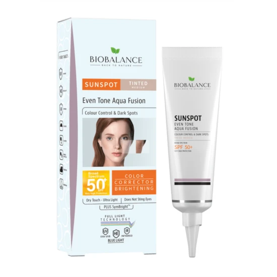 Bio Balance Tinted Medium Sun Spot Color Control & Dark Spots SPF 50+ - 40ml