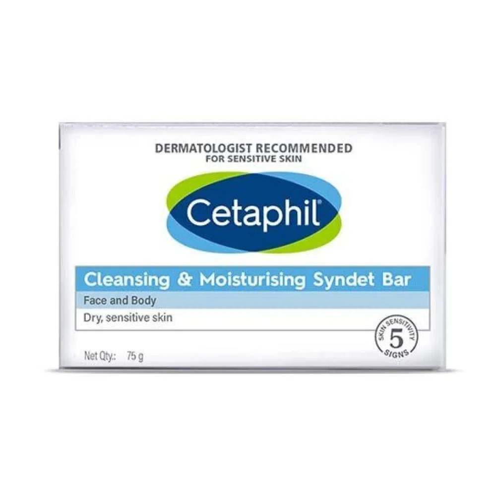 Cetaphil Cleansing & Moisturising Syndet Bar – Face and Body