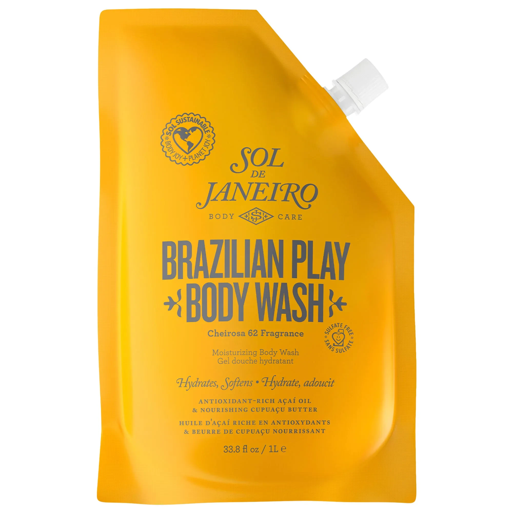 Sol de Janeiro Brazilian 4Play Moisturizing Shower Cream-Gel - 1L