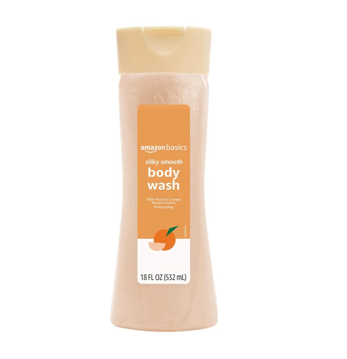 Amazon Basics Silky Smooth Body Wash - 532ml