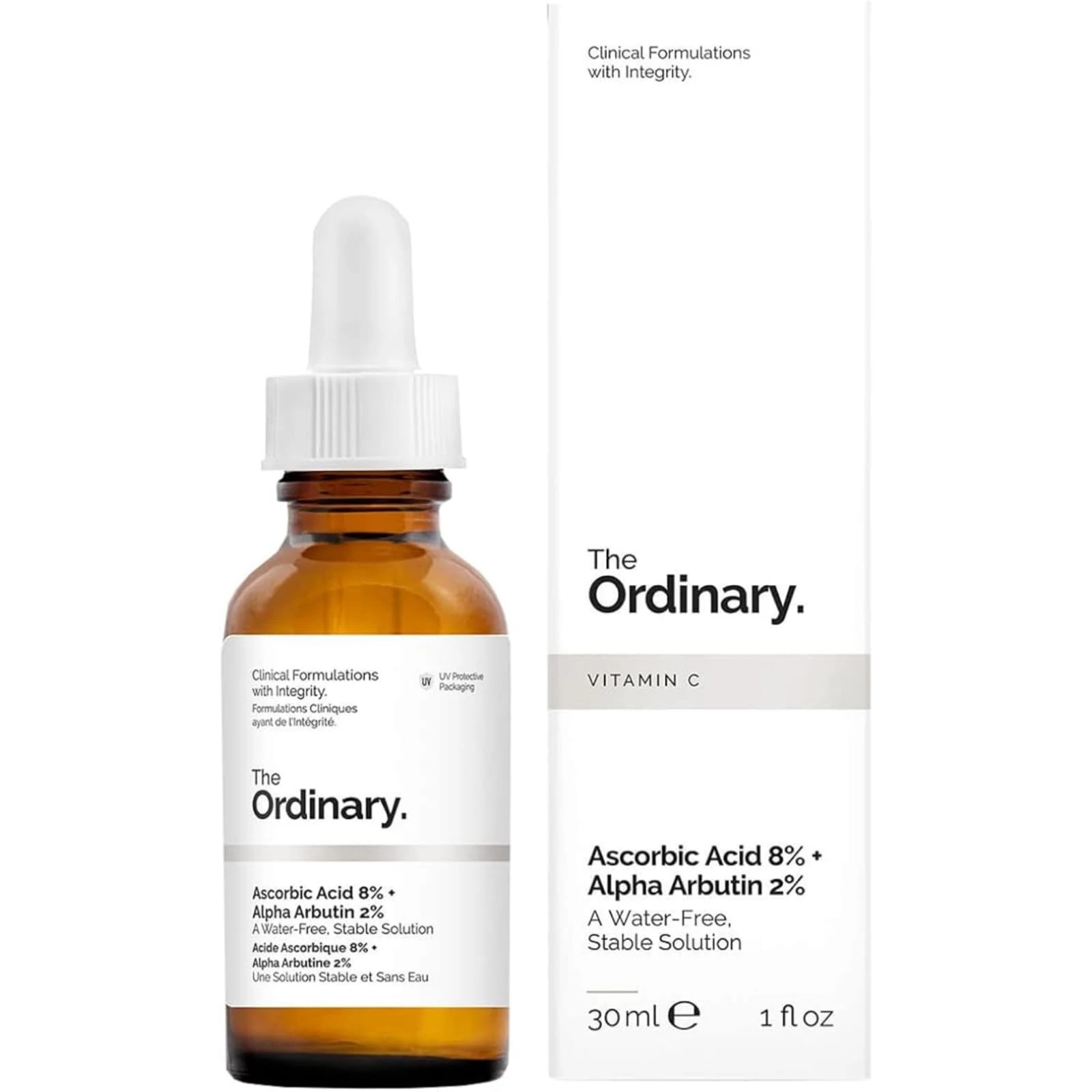 The Ordinary Ascorbic Acid 8% + Alpha Arbutin 2% - 30ml