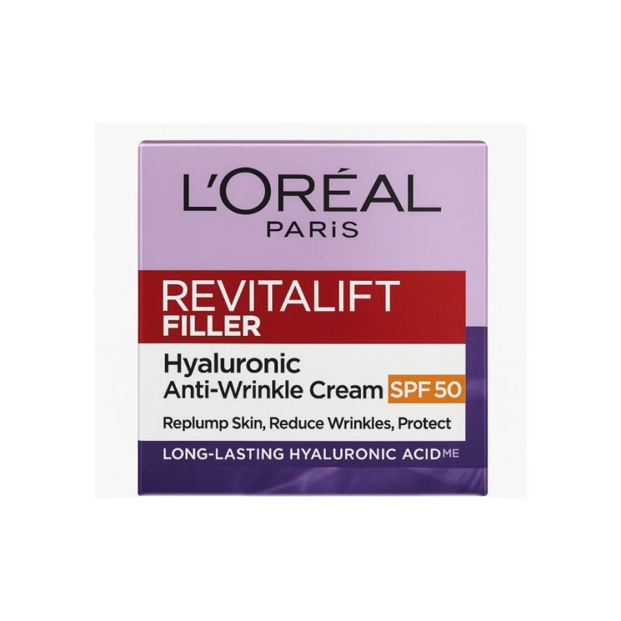 L’Oréal Paris Revitalift Filler Hyaluronic Anti-Wrinkle Cream SPF 50 - 50ml