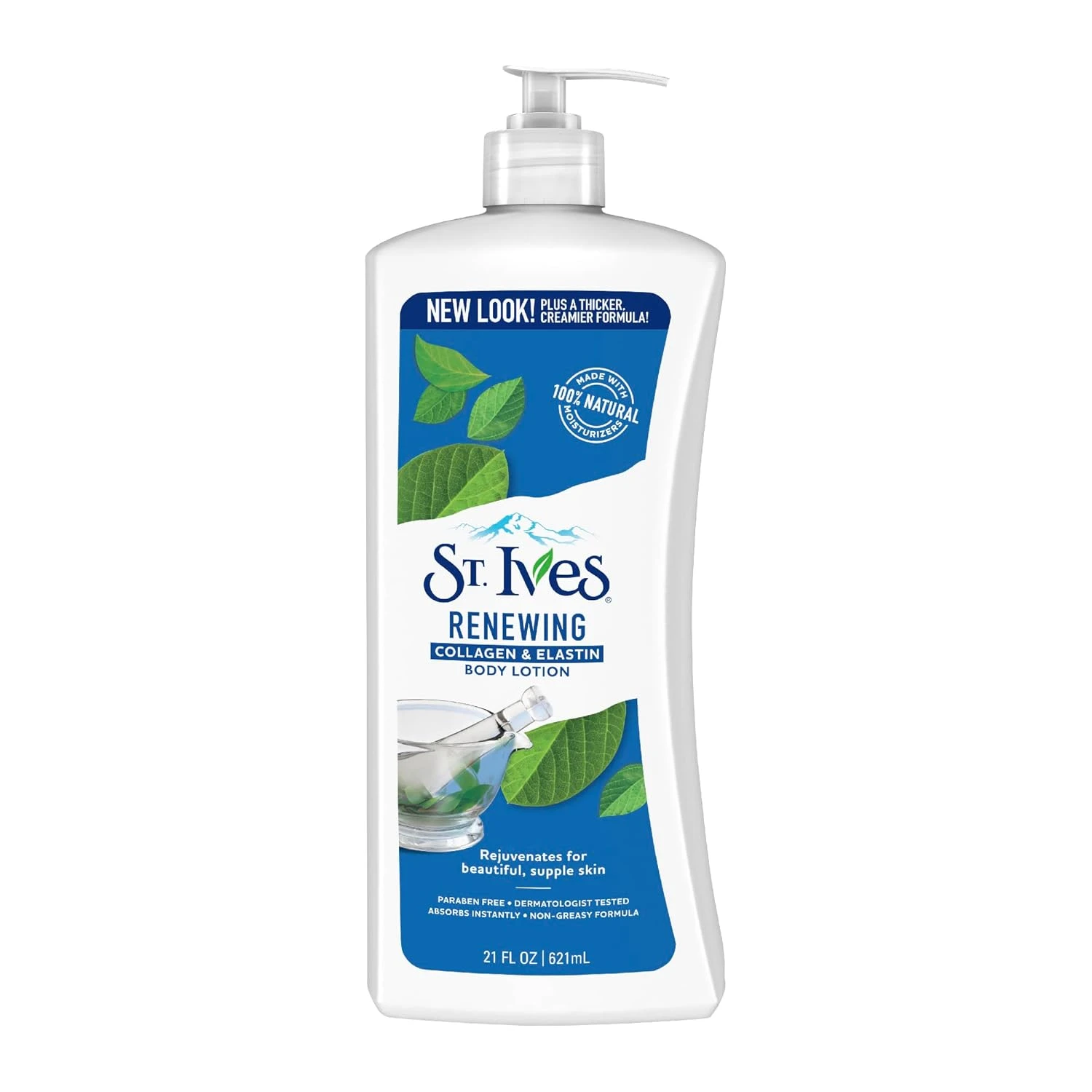 St. Ives Skin Renewing Body Lotion, Collagen Elastin - 621ml