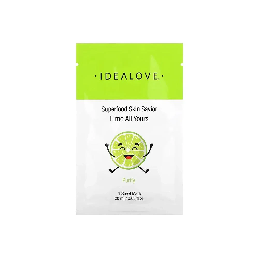 I DEALOVE Superfood Skin Savior – Lime All Yours Purify - 1sheet