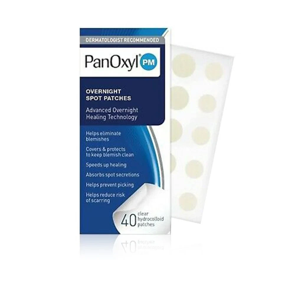 PanOxyl PM Overnight Spot Patches with Advanced Hydrocolloid Healing Technology