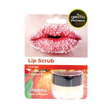 PHUTAWAN lip Scrub - Orange 12gm