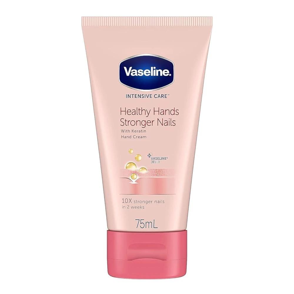 Vaseline Intensive Care Healthy Hands & Stronger Nails Hand Cream -75ml