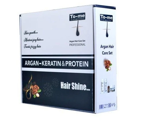To-me Cosmetics Argan Keratin & Protein Hair Care Set