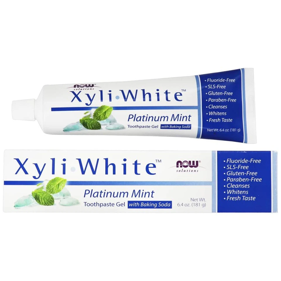 NOW Solutions XyliWhite™ Platinum Mint Toothpaste Gel