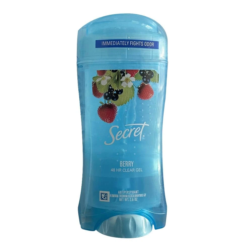 Secret Clear Gel Antiperspirant – Berry Scent (48HR Protection) -73g