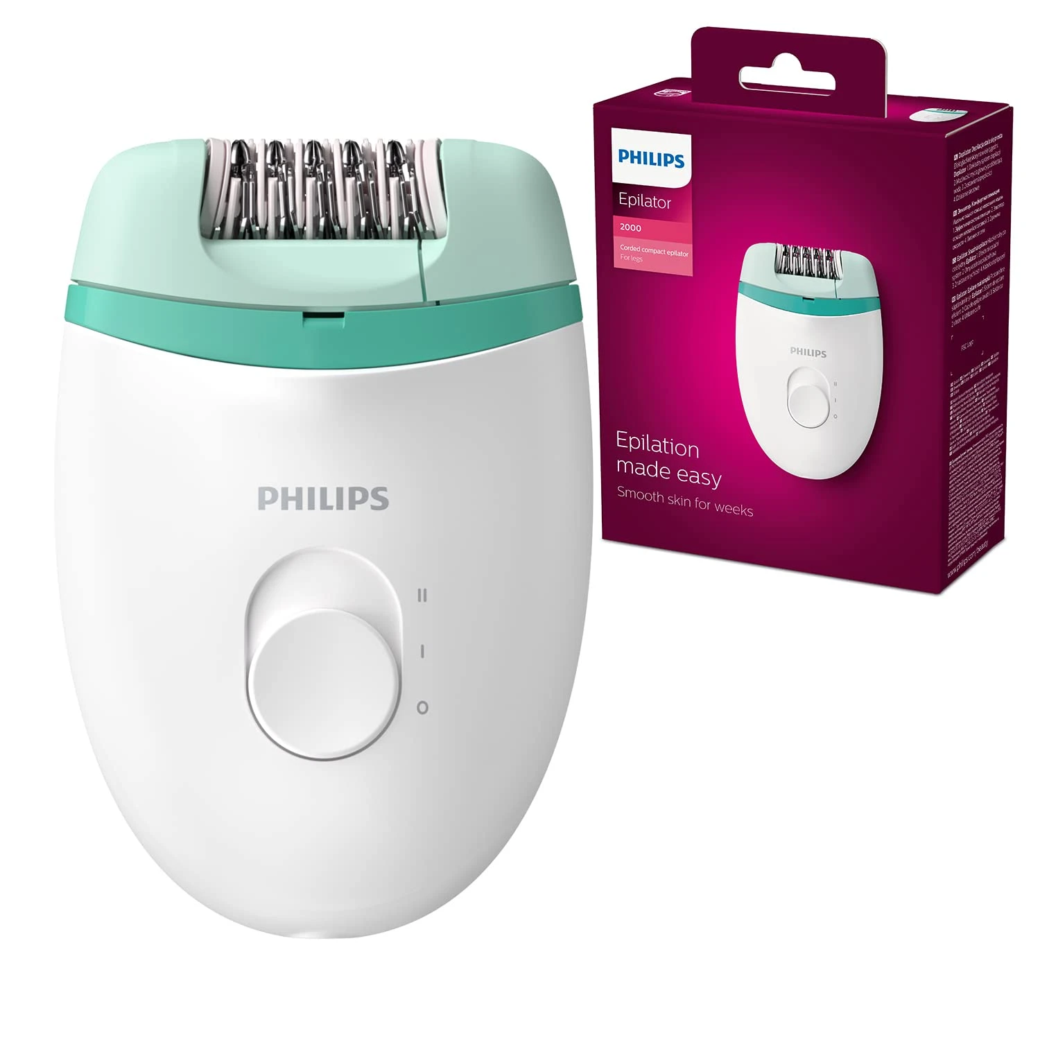 Philips Satinelle Essential Corded Compact Epilator