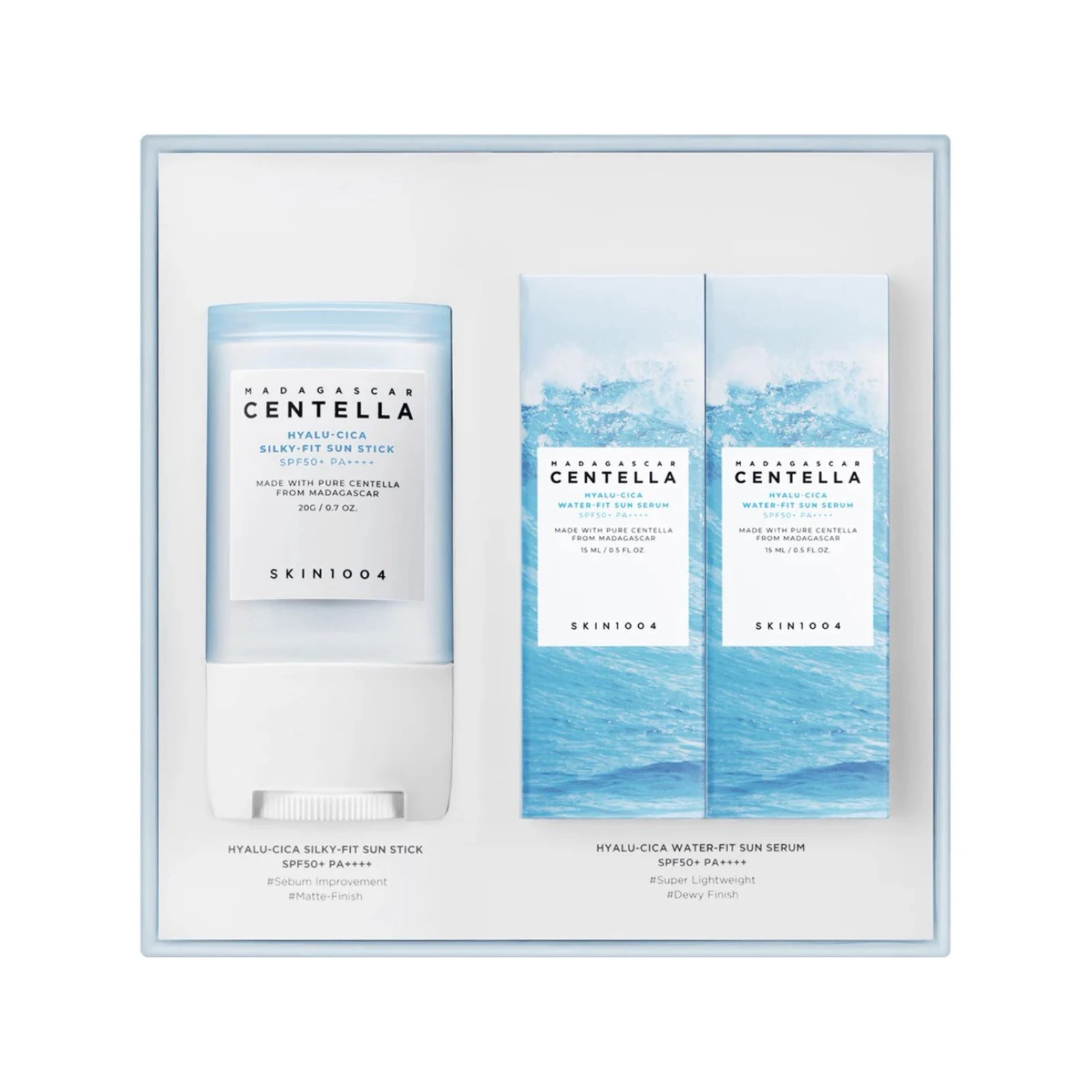 SKIN1004 Madagascar Centella Hyalu-Cica Sun Care Set
