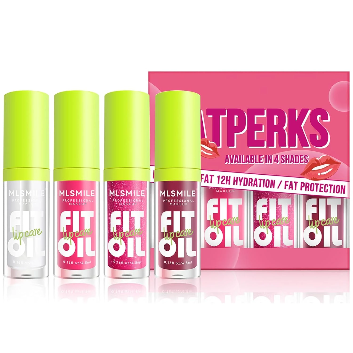 MISMILE FATPERKS – FIT OIL Lip Care (4 Shades)