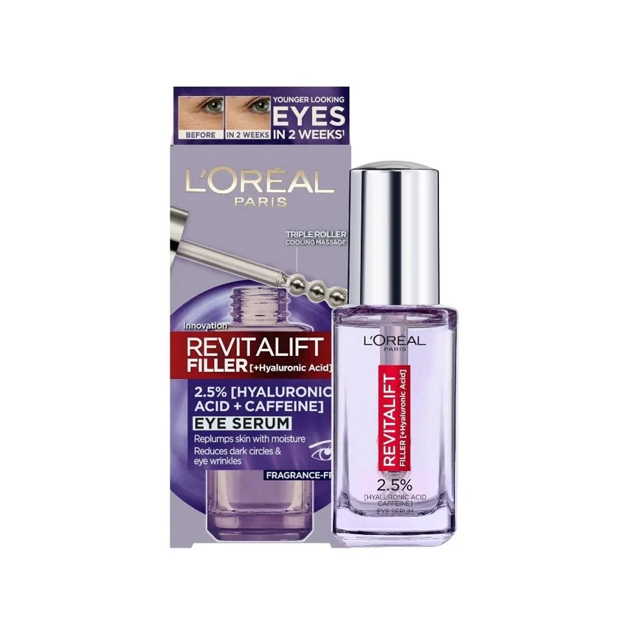 L’Oréal Paris Revitalift Filler Hyaluronic Anti-Wrinkle Eye Serum