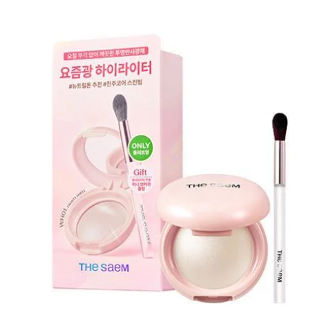 The Saem Highlighter WH01 Frosty Shell