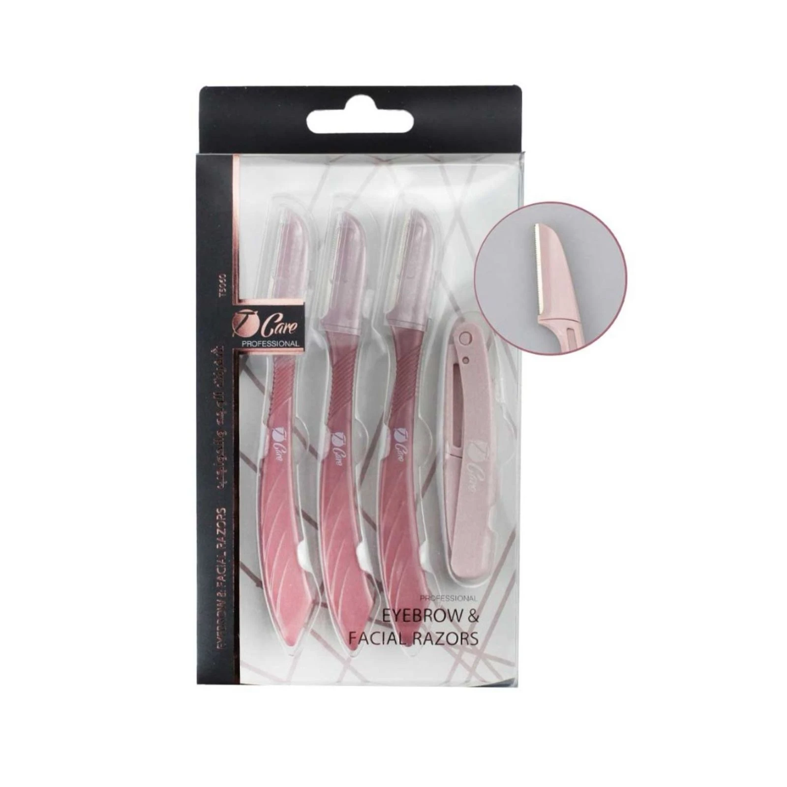 T-Care Eyebrow and Face Razor Set