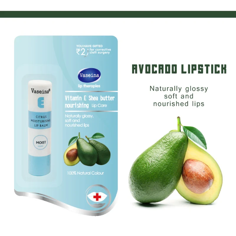 Vaseina Lip Therapy – Vitamin E & Shea Butter Nourishing Lip Care