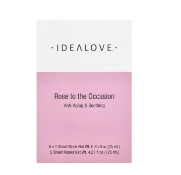 IDEALOVE Rose to the Occasion Anti-Aging & Soothing Sheet Mask