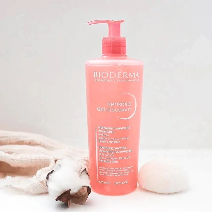 BIODERMA Sensibio Gel Moussant Soothing Micellar Cleansing Foaming Gel