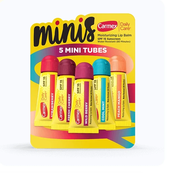 Carmex Daily Care Minis – Moisturizing Lip -5pcs