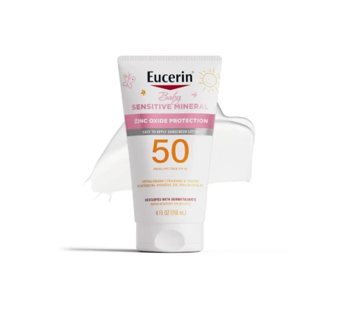 Eucerin Baby Sensitive Mineral Zinc Oxide Protection SPF 50